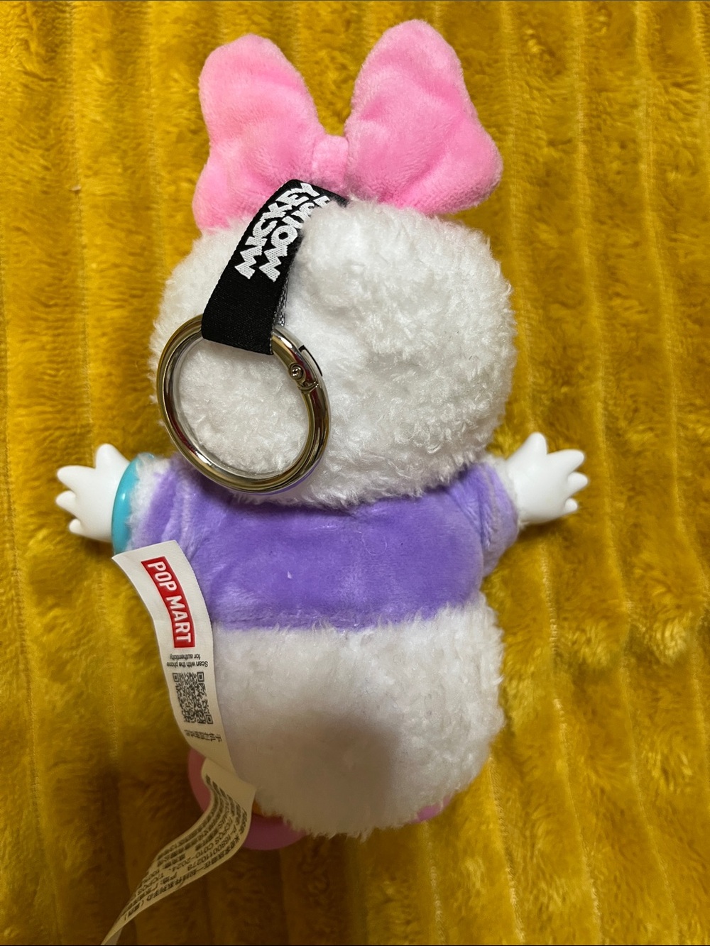 Disney Daisy Duck Plush Toy - White & Purple Stuffed Animal - Picture 2 of 5